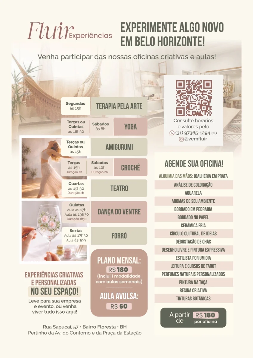 Catálogo de Experiências Fluir