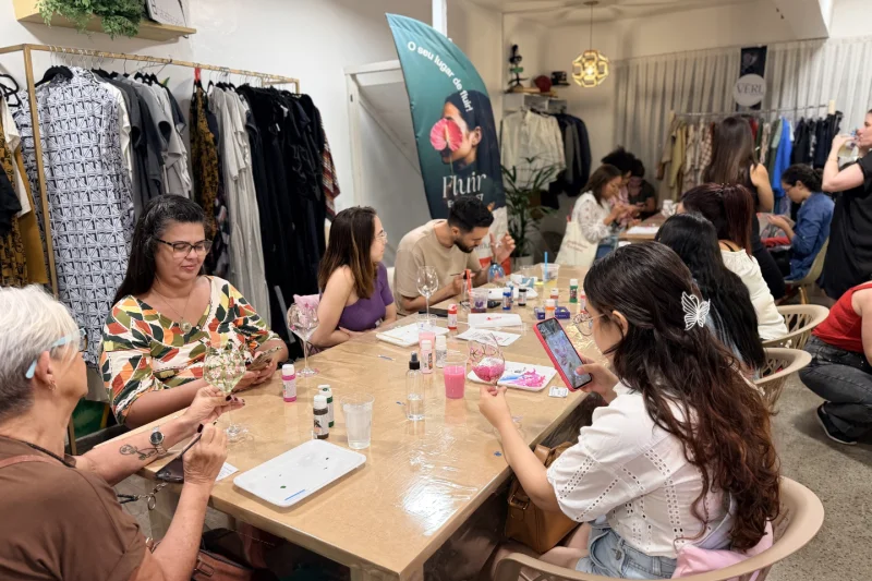 Pintura em Taças com Patrícia Aganetti